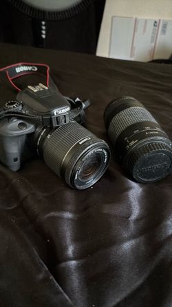 📸 Canon EOS Rebel T7 DSLR Camera Double Zoom Kit – Excellent Starter Setup!