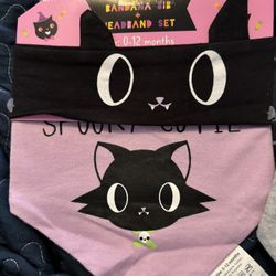 2 Sets!  New halloween Bandana and bib sets