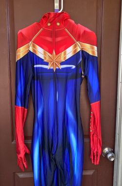 Superhero Captain America Jumpsuit 2XL