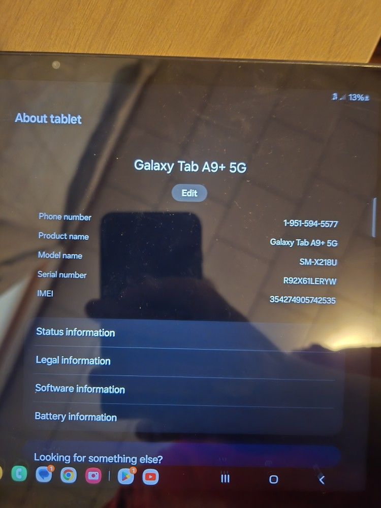 Samsung Galaxy Tab A9+ 5G Tablet