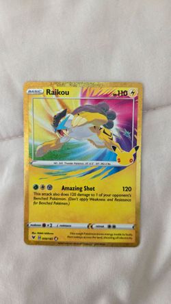 Raikou 30th Celebration Pokemon