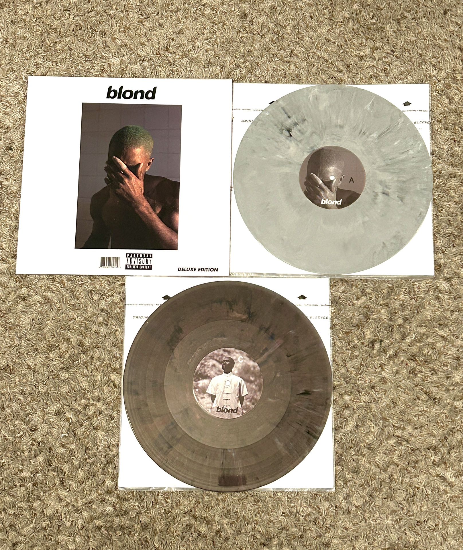 Frank Ocean blond デラックスエディション Frank Ocean - Blond Deluxe Version - NEW import 2 LP set COLORED