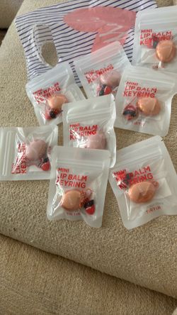 Tirtir collectible lip balm key rings $25 each sells for $100