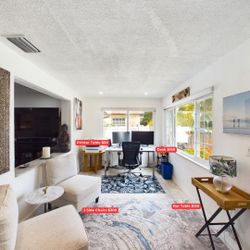 Desk , Table And  Chairs 