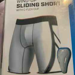 Size Small compression shorts and cup