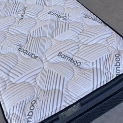 White Bamboo Queen Size Set 