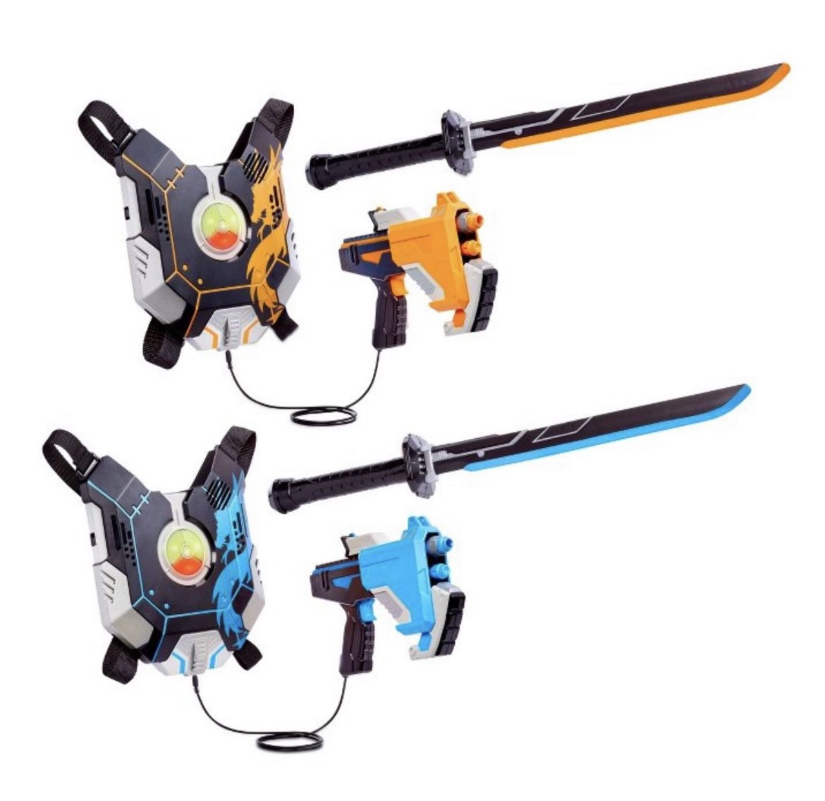 Dojo Battle Dragon Masters Electronic Battling Game with Swords & Blasters