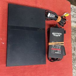 PS2 slim with cables $85