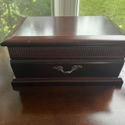 Real Hardwood Jewelry Box / Chest