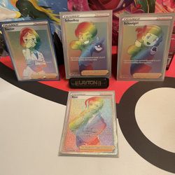 Pokmon Cards (Secret) Doctor, Schoolboy, Schoolgirl, & Rose for Sale in  Orlando, FL - OfferUp