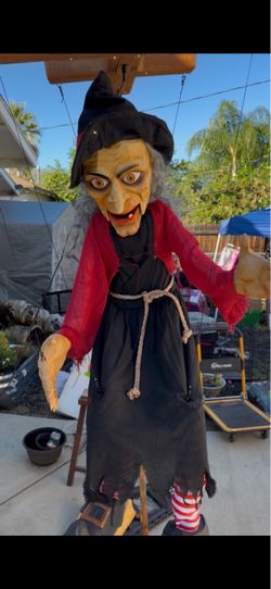 Puppet Witch on strings
