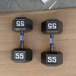 Dumbbells 55lbs