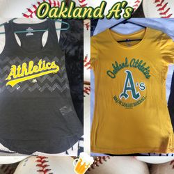 Vintage Oakland A's Women's Tank Tops