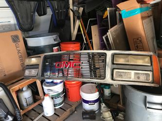 GMC grill and lights 1992