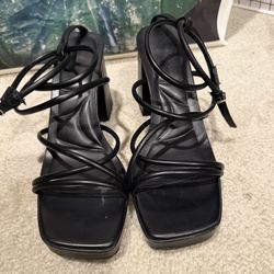 Top Moda Black Heels