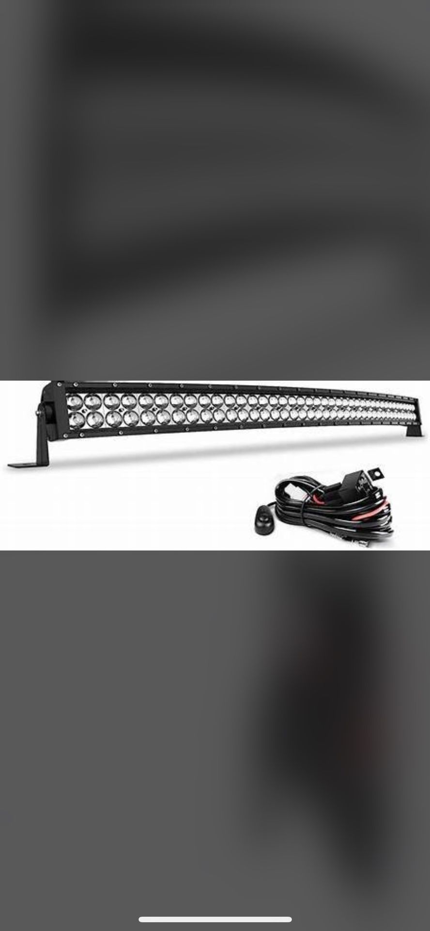 42inch 240w Curved Led Light Bar Flood Spot Combo Off Road Truck 4wd For Jeep