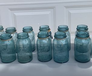 Vintage Mason Ball Jars $8 Dollars Each. I Have 12 Of Them.