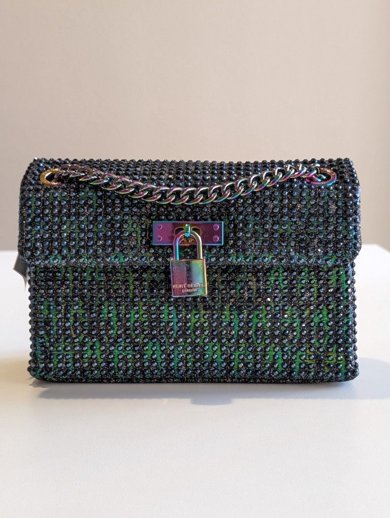 Mini Green Part Crossbody Bag - Kurt Geiger