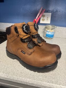 Red Wing Men’s Waterproof Work Boots – Size 9.5 – BOA Lacing