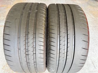 Two Tires 255/35/20 Michelin Pilot Sport Cup 2 like new with 98% left amazing deal Ferrari