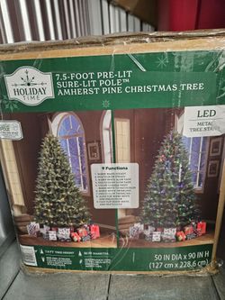 Pre-Lit Christmas Tree