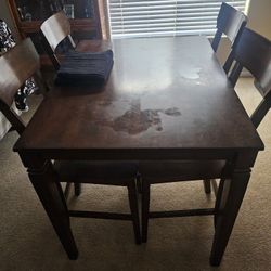 Table And 4 Chairs