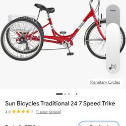 Sun 3 Wheel Great Bike