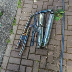 OEM stock Victory Vegas Exhaust