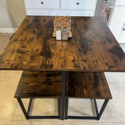 Kitchen Table With Chairs For Small Spaces 