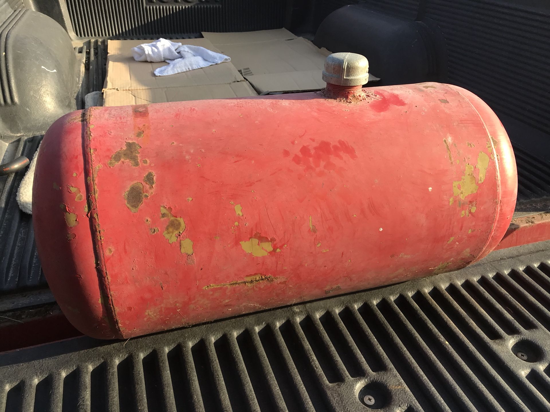 RAT ROD HOT ROD GAS TANK
