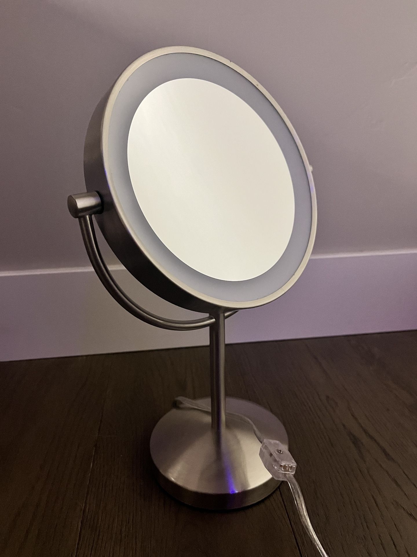 Double Sided Ring Light Mirror