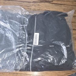NEW Supreme Zip Up Hoodie With Face Mask Size Med 