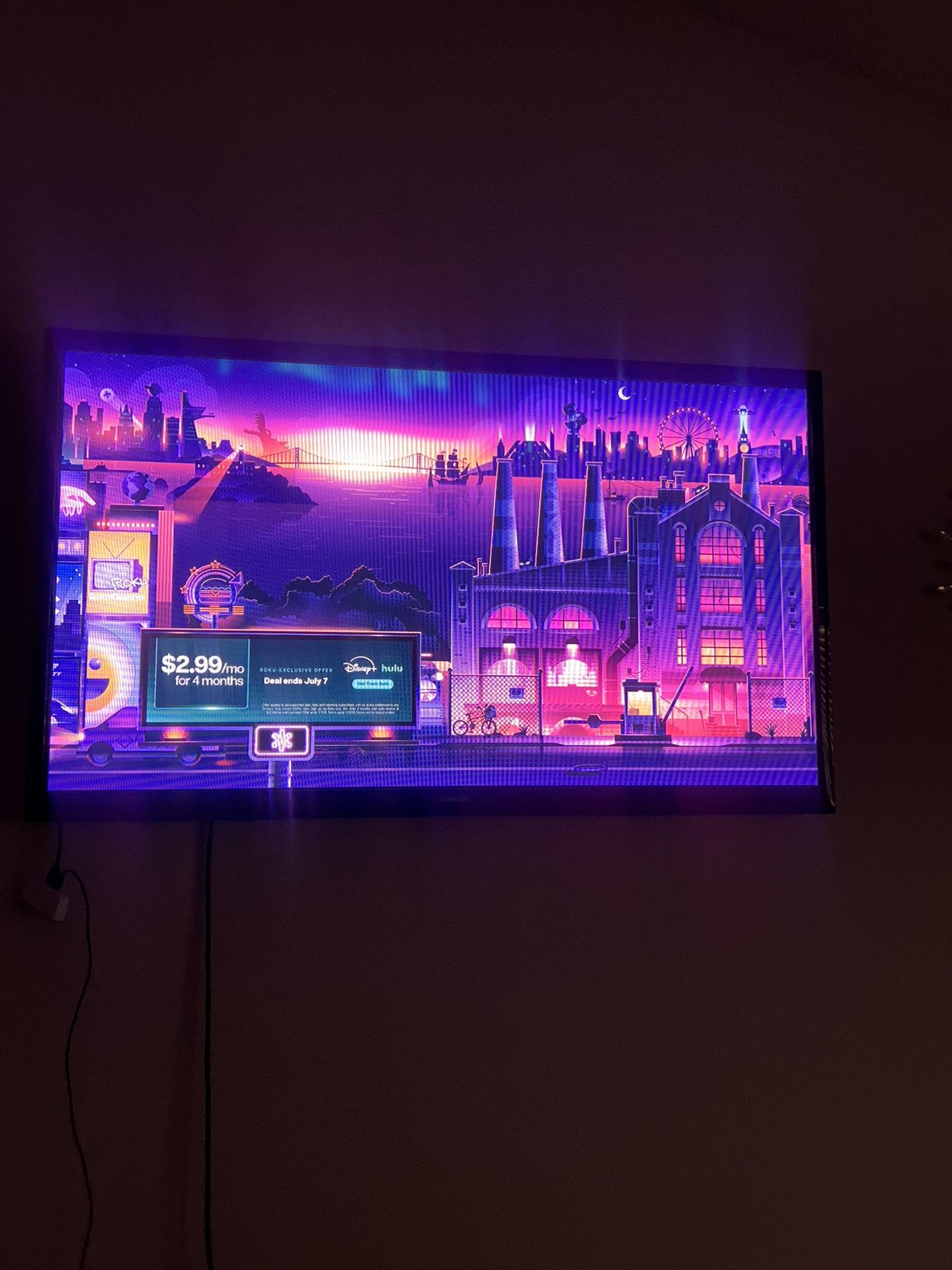 57 Inch Samsung Tv With Roku Stick