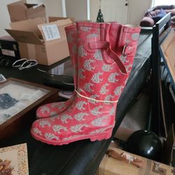 WSU Washington State University Rain Boots 