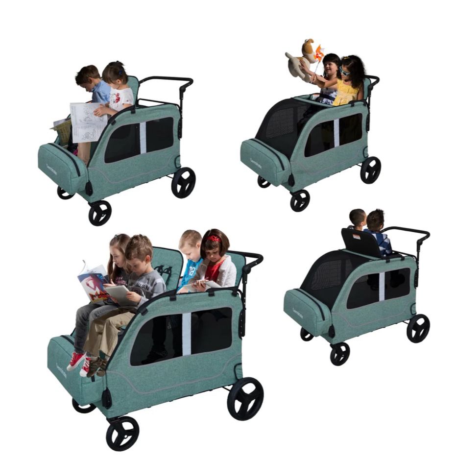 NEW! GERMINATE WAGON STROLLER  4 seater