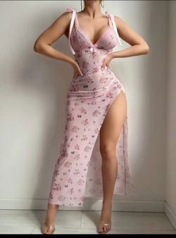 Long sexy lingerie