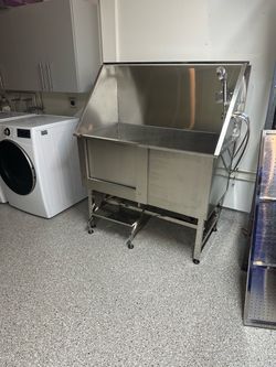 Dog wash station (48 inches wide)