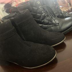 Children Place Boots And Art Class 