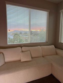White sofa couch | NEED GONE IMMEDIATELY