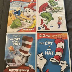 DR SEUSS DVD LOT