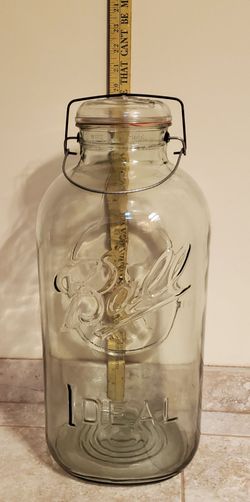 Vintage giant Ball Jar 4 gallons