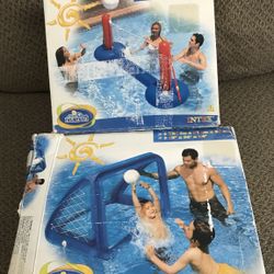 Inflatable Volleyball and Soccer courts