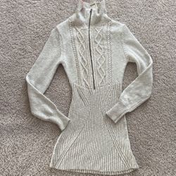 Free people sweater mini dress. S-M