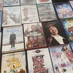 24 new & used DVDs