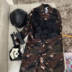 Soldier Costume Kids Small