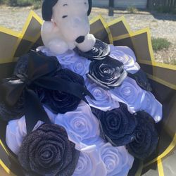 Snoopy Rose Bouquet 