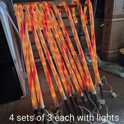 Christmas Outdoor Candy Canes