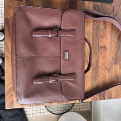 Ted Baker London Leather Laptop Bag – Rare Poker-Card Lining – $200 OBO