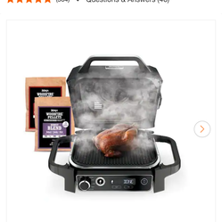 BRAND NEW Ninja Woodfire Outdoor Grill & Smoker, 7-in-1 Master Grill