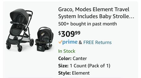 Graco Baby Stroller / Car Seat
